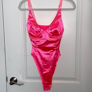 Neon Pink Bodysuit